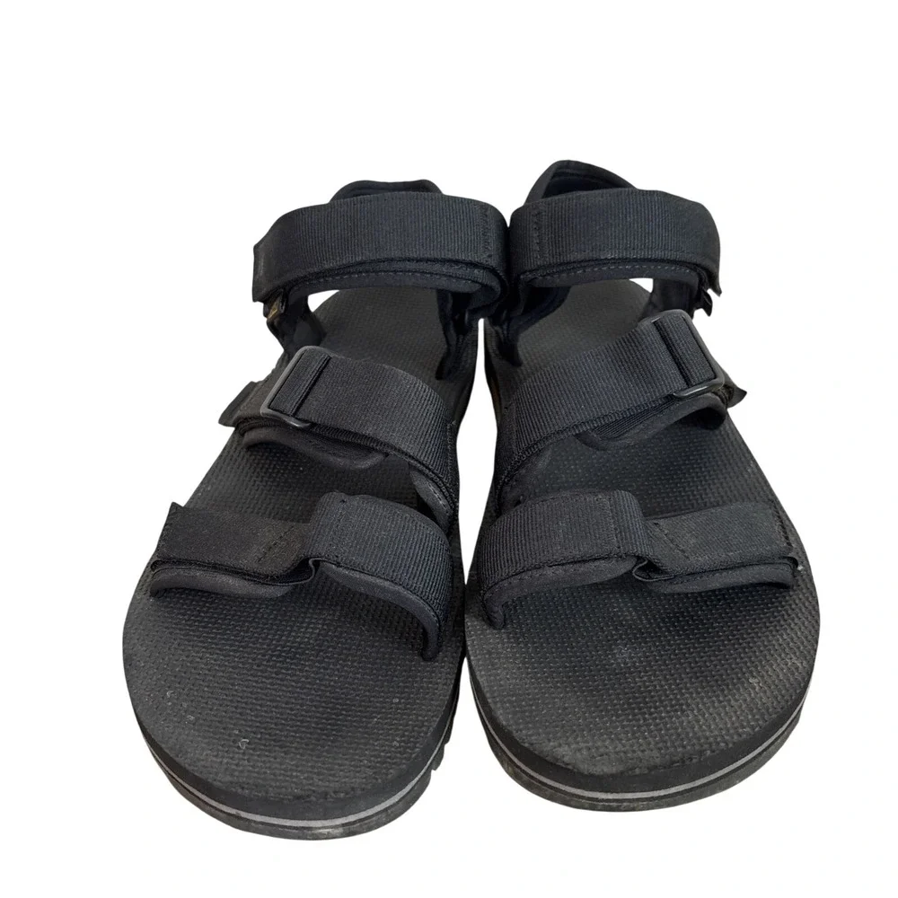 Teva Hurricane XLT2 Alp Mens 12 Black Strappy Hiking Sandals Vibram‎ 1107725